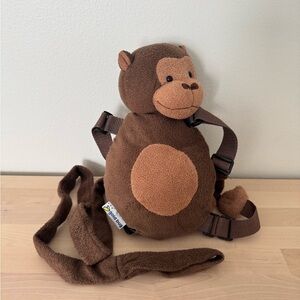 Stuffed Monkey Backpack